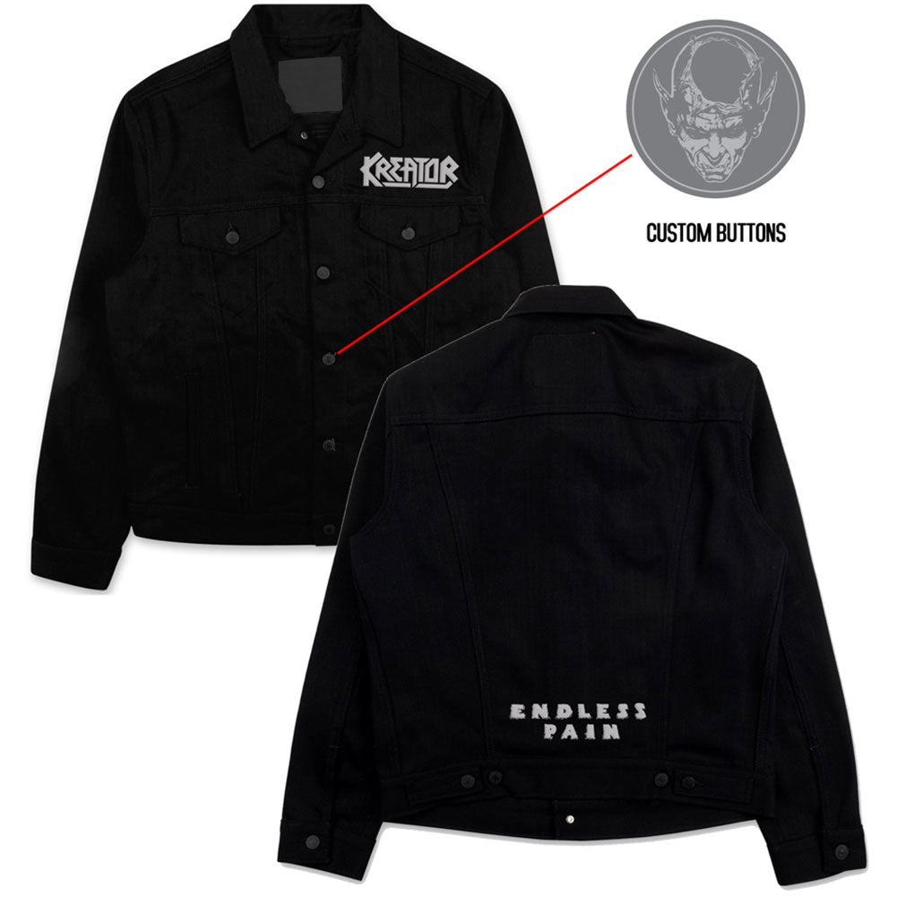 Kreator Custom Denim Jacket Front