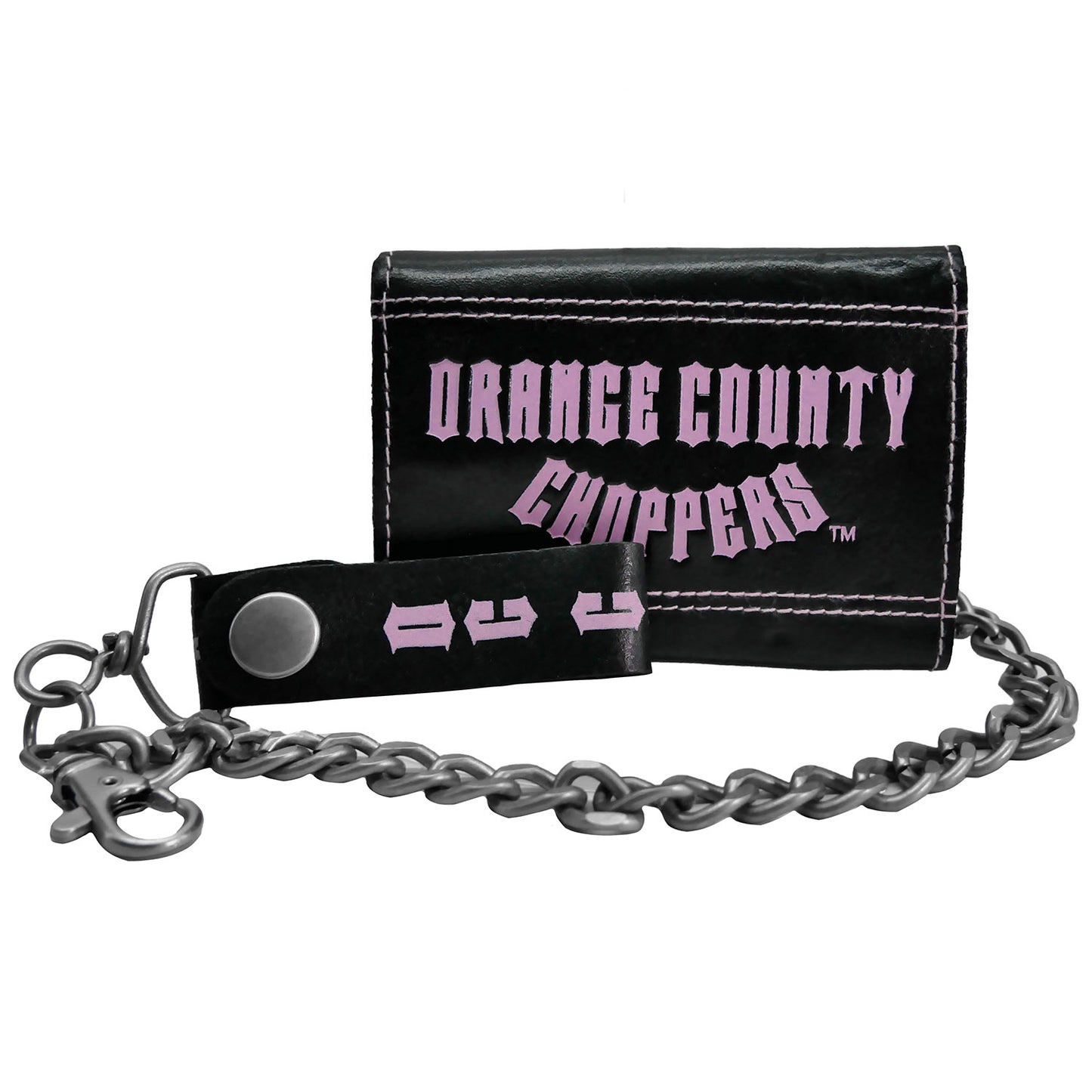Orange County Choppers Original Logo Tri-Fold Wallet Back