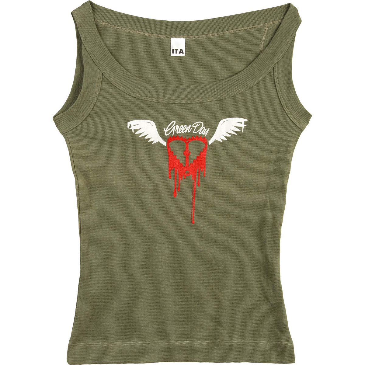 Green Day Junior Top Front