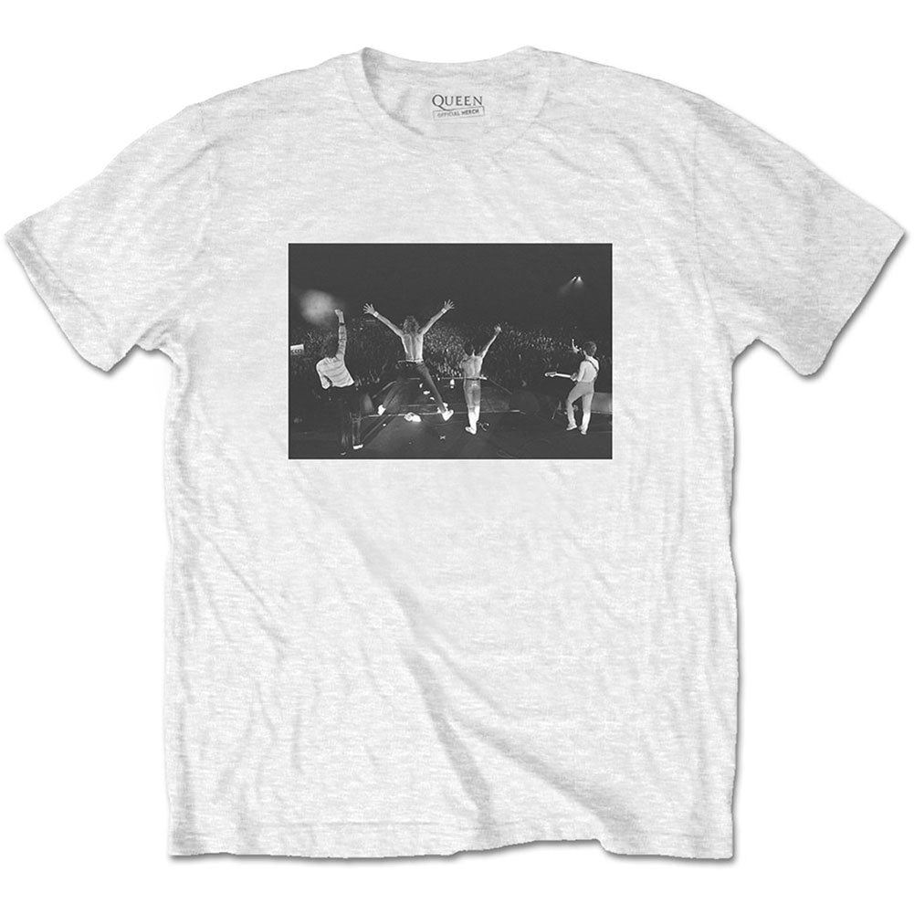 Queen Crowd Shot Slim Fit T-shirt Front