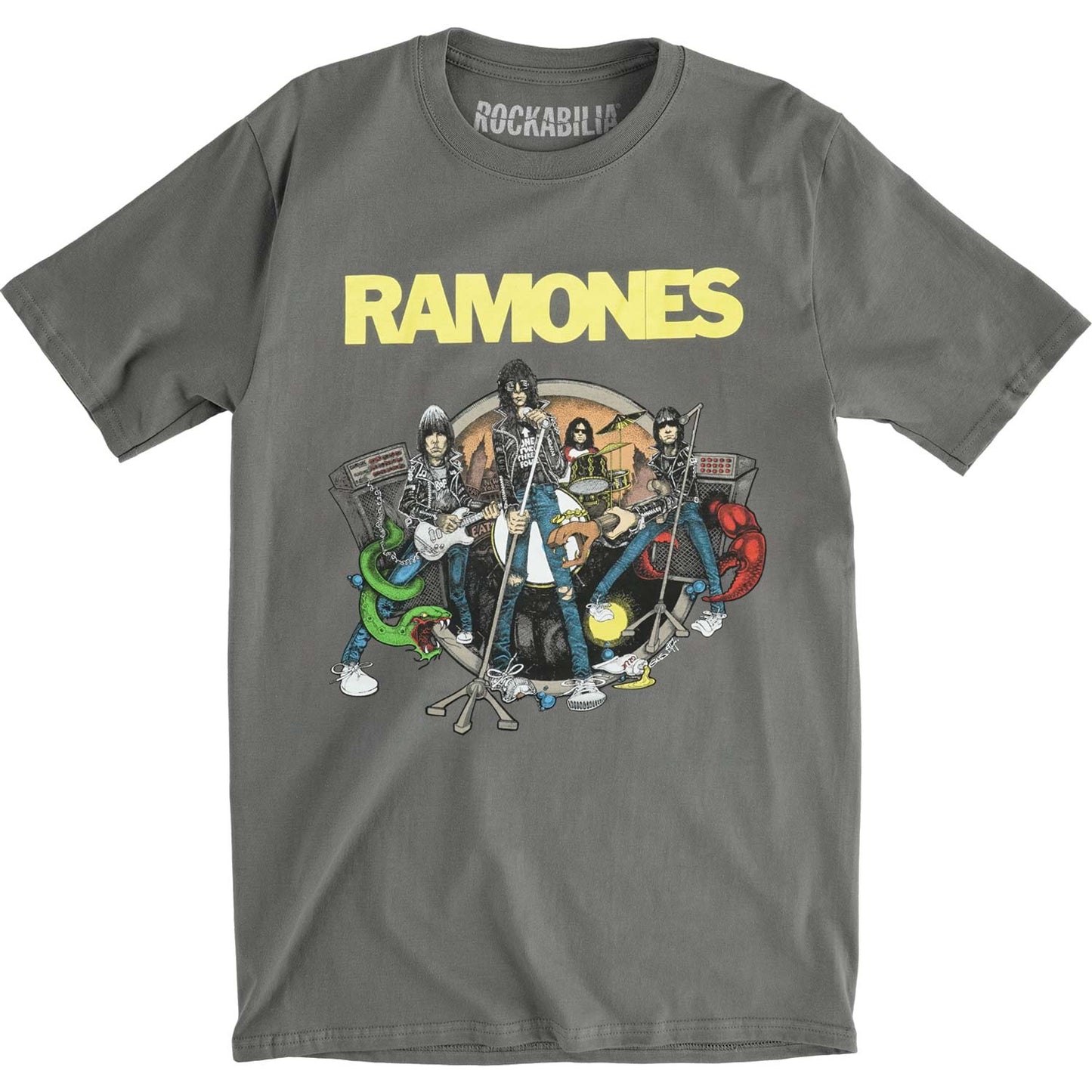 Ramones Road to Ruin Slim Fit T-shirt Front