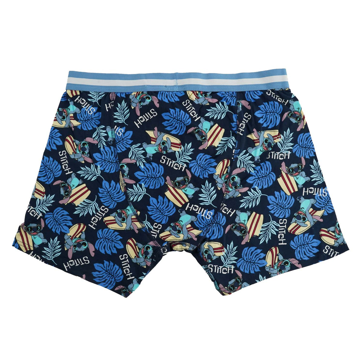Lilo & Stitch Surf Leaf Toss Boxer Brief Underwear Back