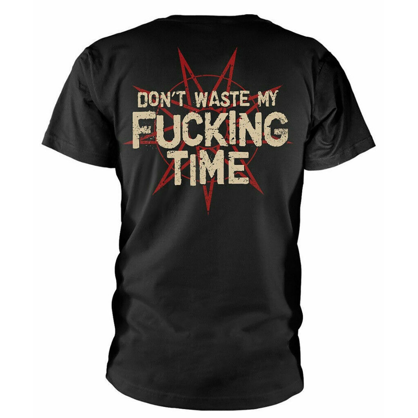 Slipknot Fuck Me Up (Back Print) Slim Fit T-shirt Back