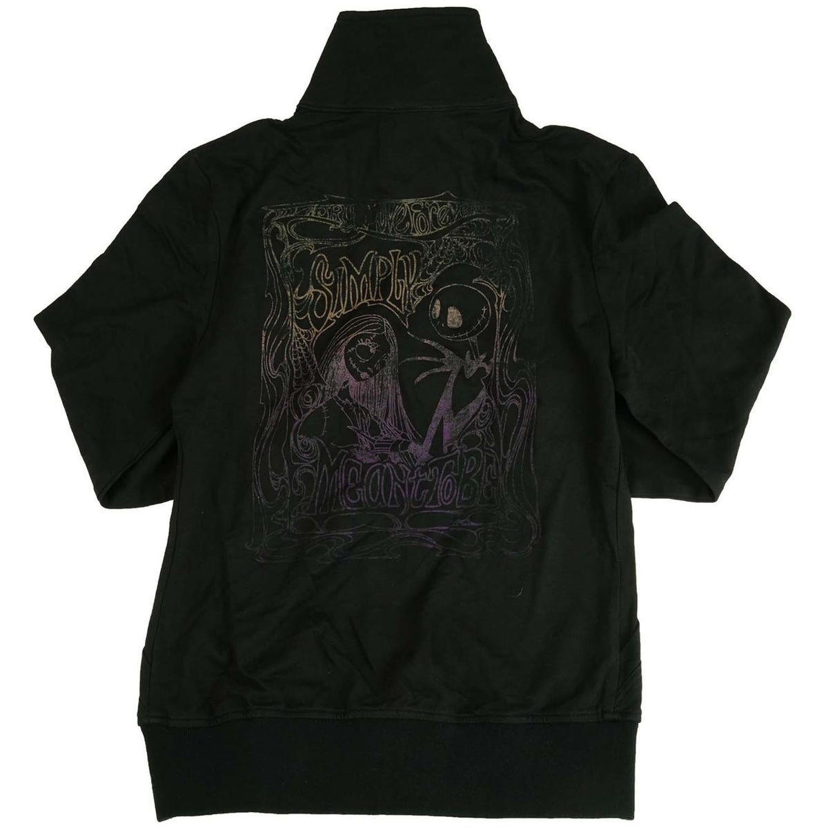 Nightmare Before Christmas Jack Jr's Track Jacket Junior Top Back