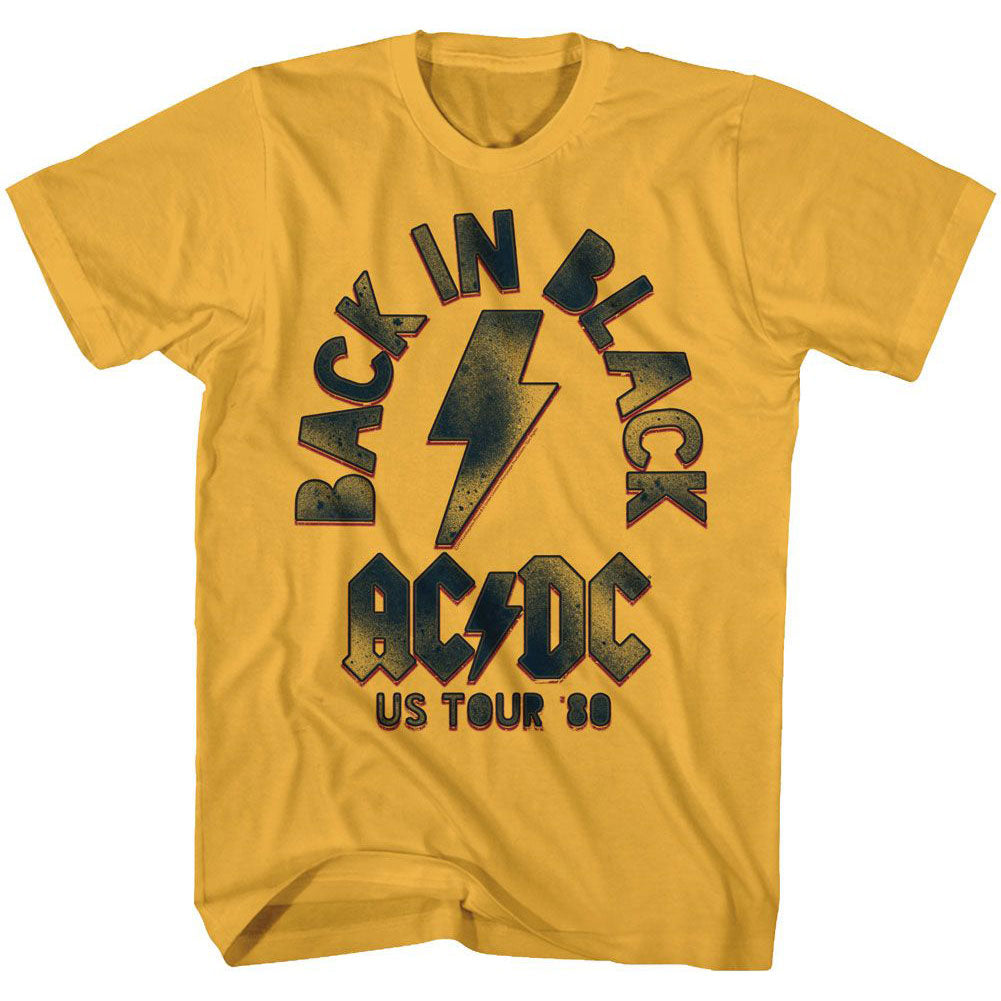 AC/DC Back In Black T-shirt Front