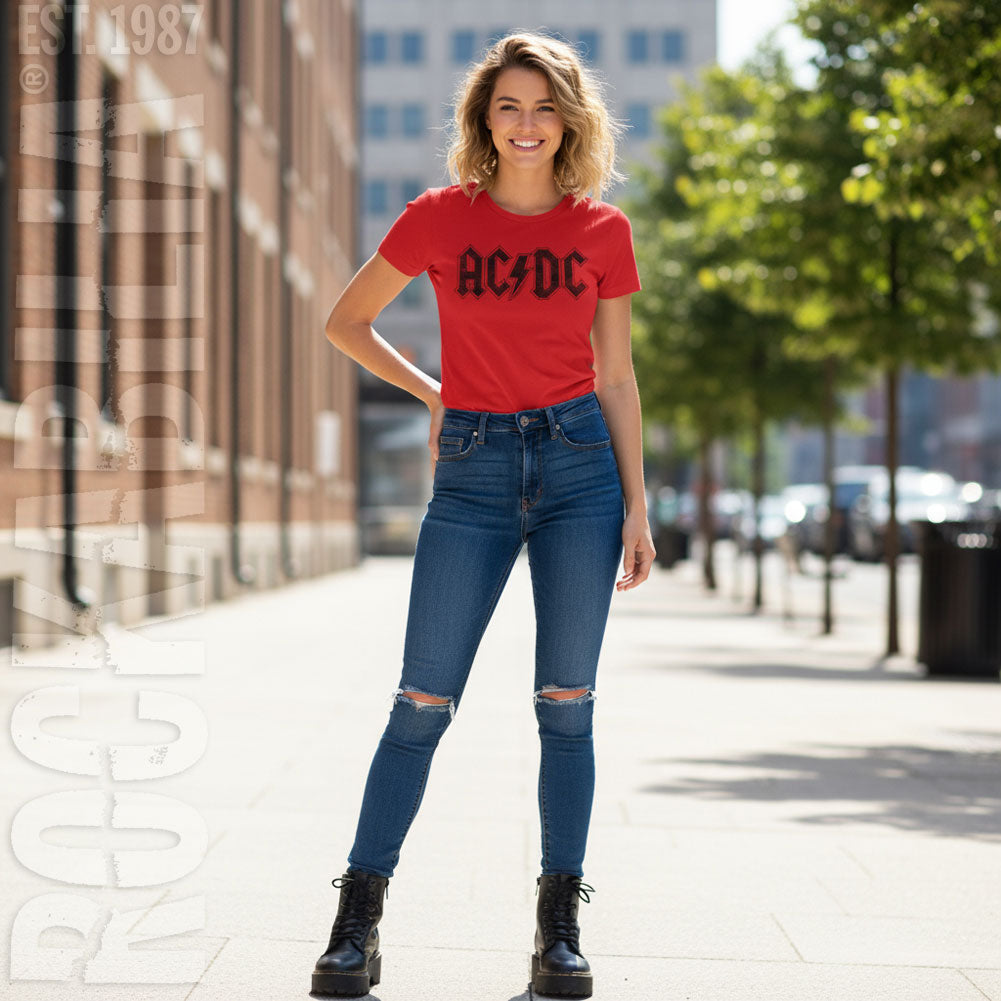 AC/DC Logo Junior Top Alt 2