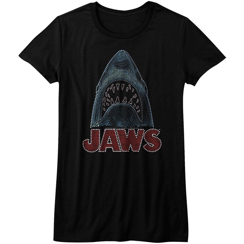 Jaws Be-daZZled Junior Top Front