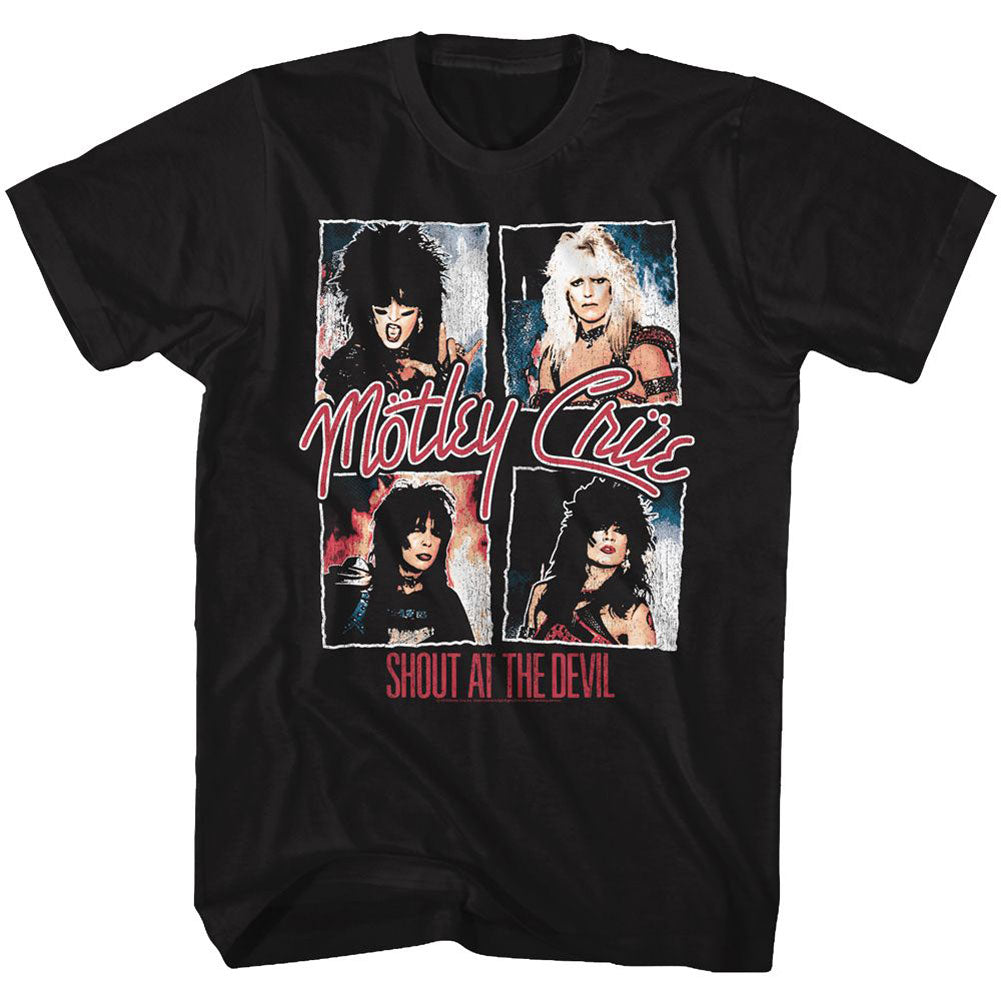 Motley Crue Shout At The Devil T-shirt Front