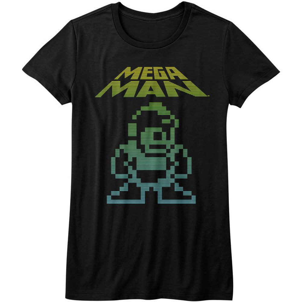 Mega Man Mega Pixel Junior Top Front