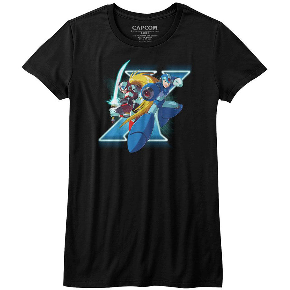Mega Man X And Zero Junior Top Front