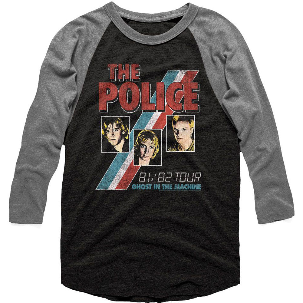 Police Ghost In The Machine Baseball Jersey Front