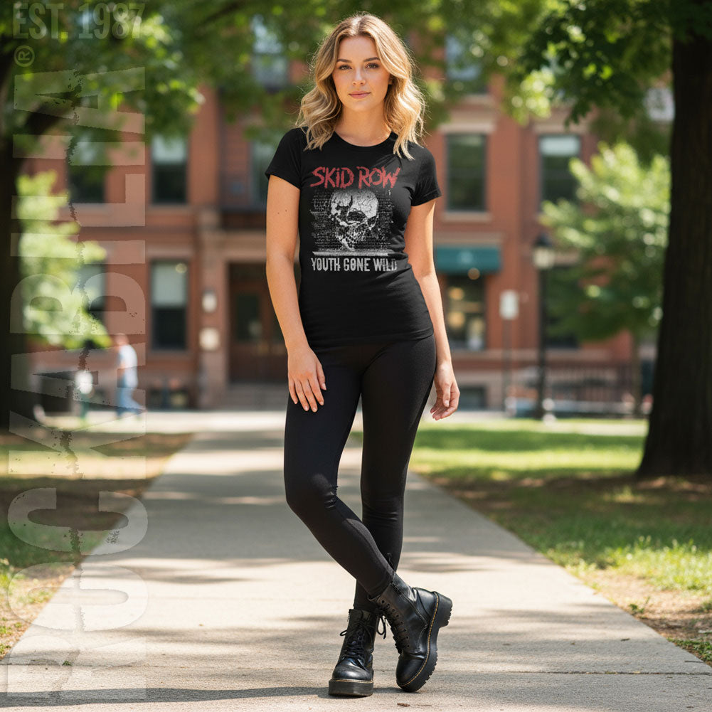 Skid Row Graffiti Gone Wild Junior Top Alt 2