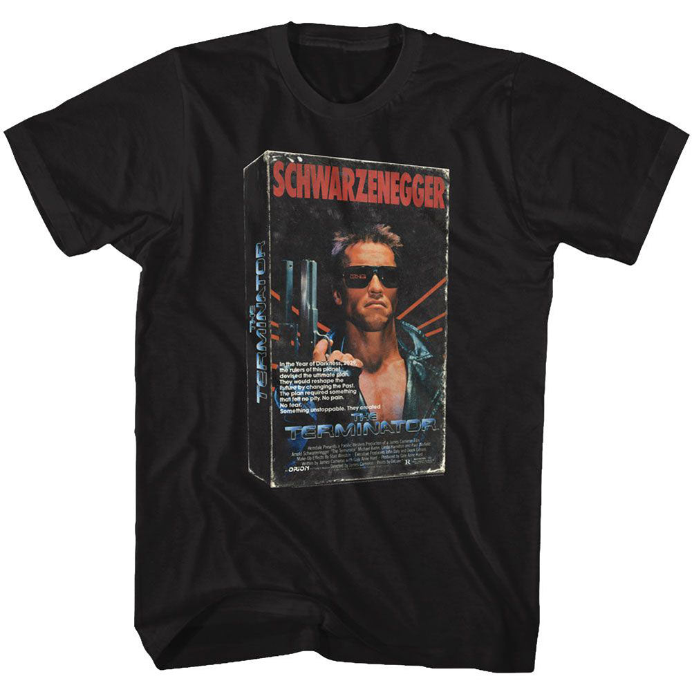 Terminator Vhs 3d T-shirt Front