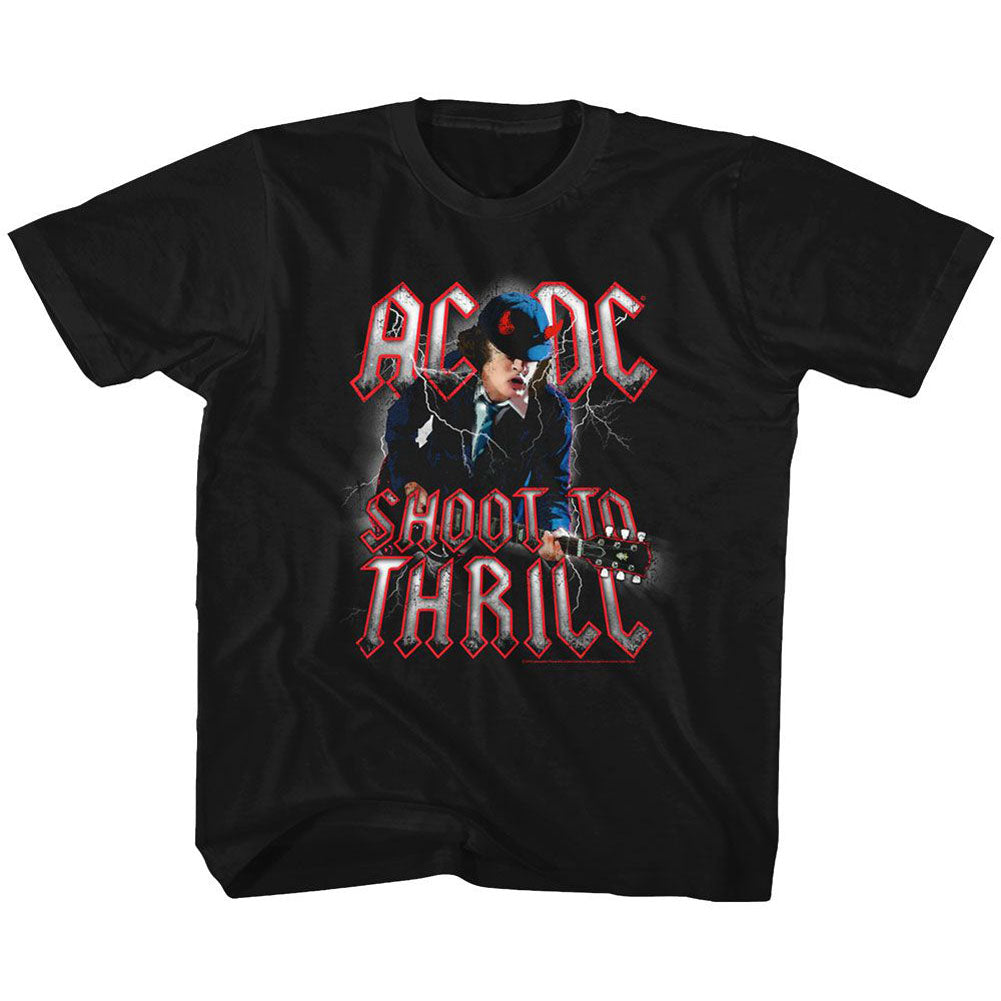 AC/DC Shoot To Thrill Youth T-shirt Front