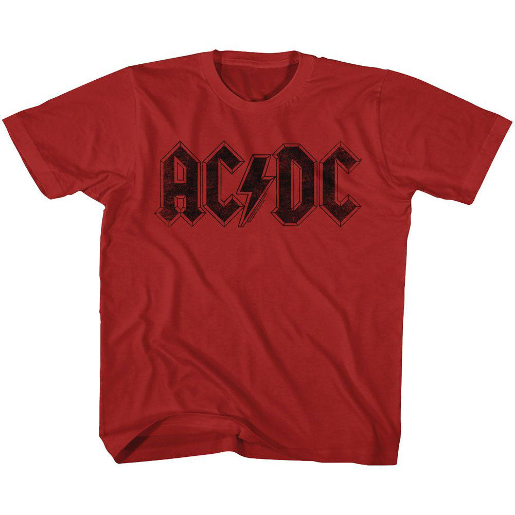AC/DC Logo Youth T-shirt Front