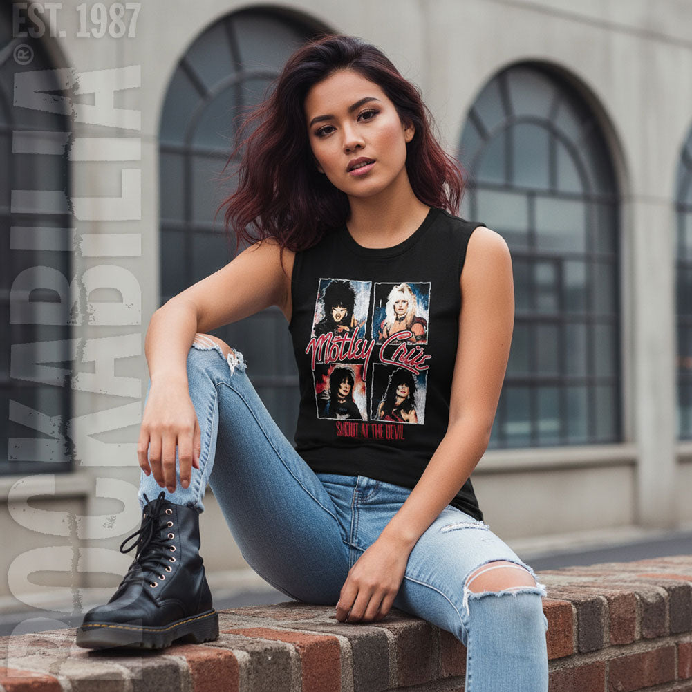 Motley Crue Shout At The Devil Womens Tank Alt 2