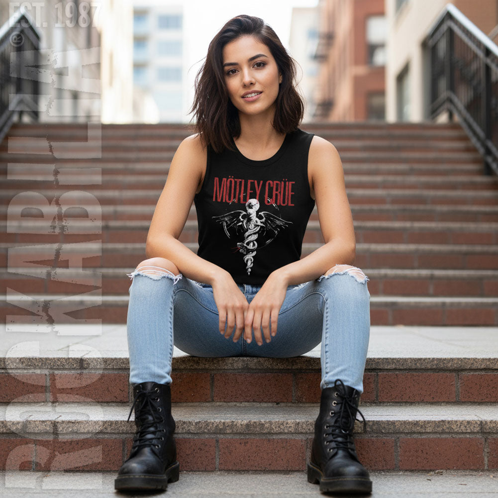Motley Crue Dr Feel Good Womens Tank Alt 2