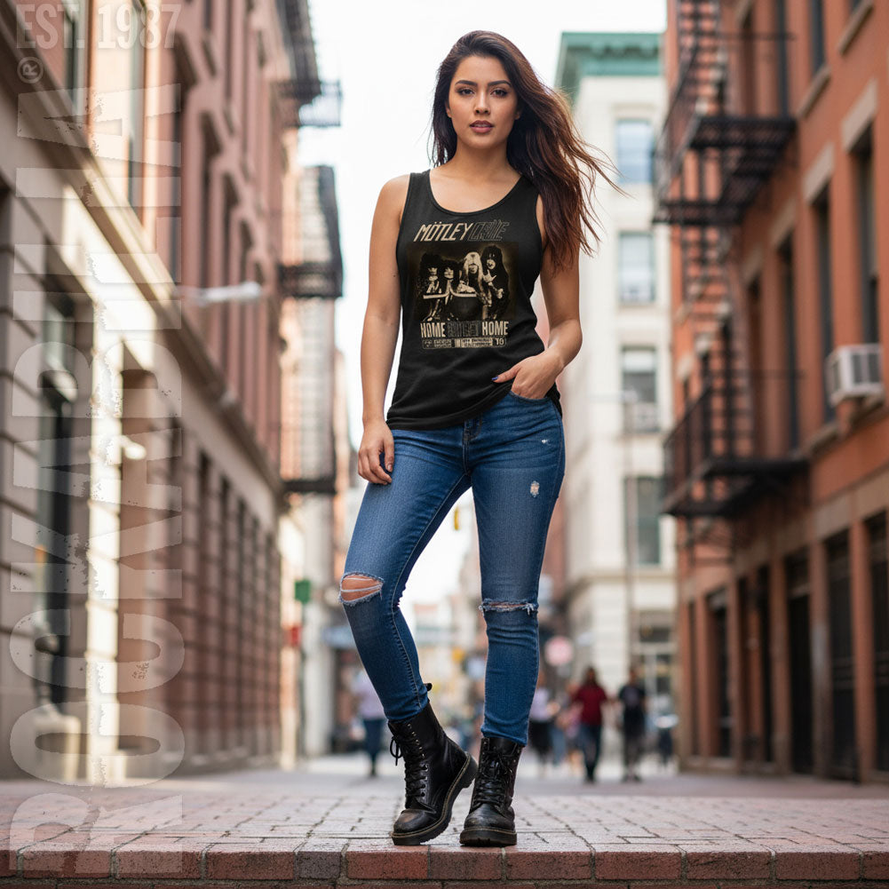 Motley Crue Home Sweet Home Womens Tank Alt 2