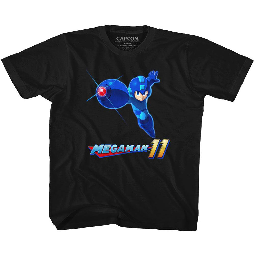 Mega Man Mega 11 Youth T-shirt Front