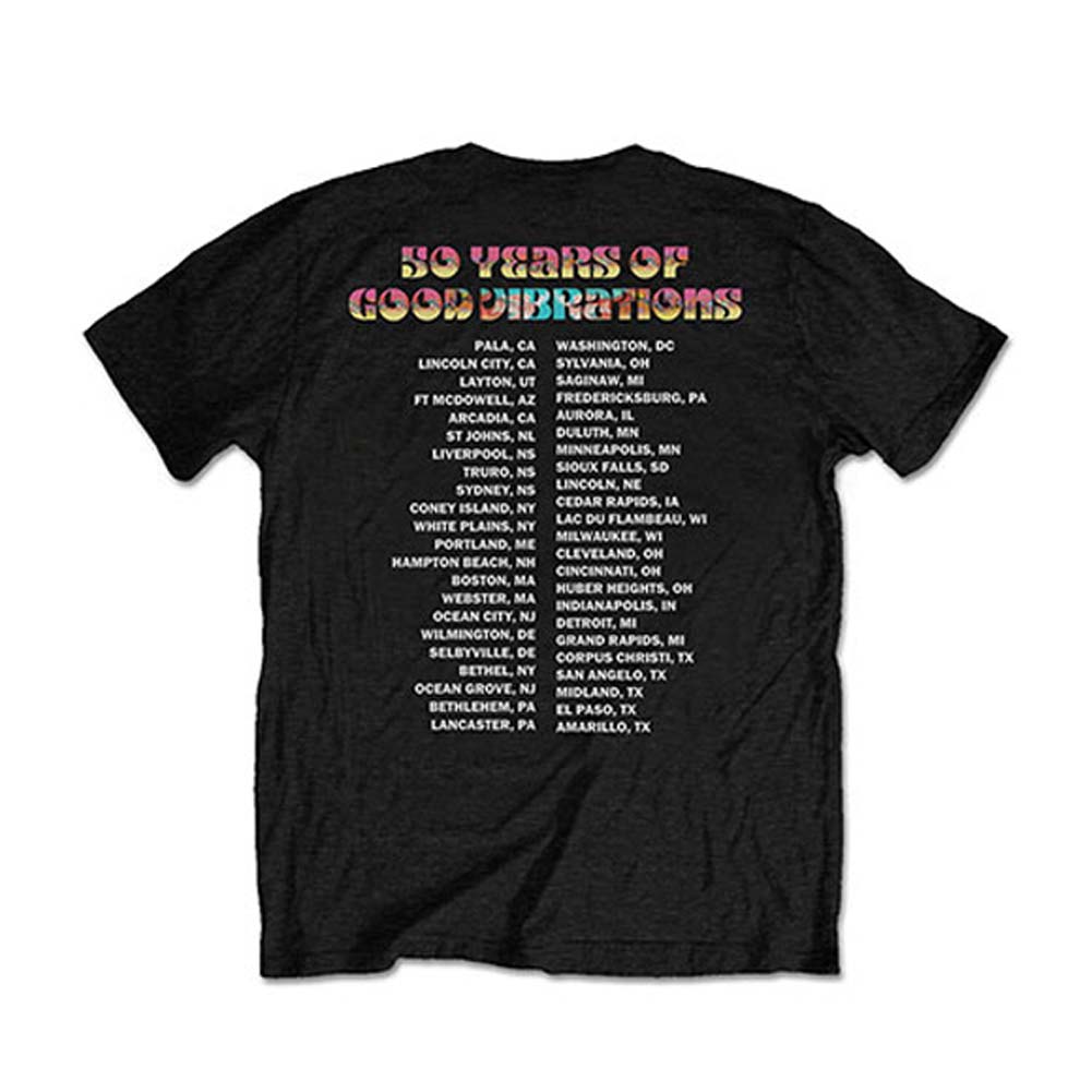 Beach Boys Good Vibes Tour (Back Print) Slim Fit T-shirt Back
