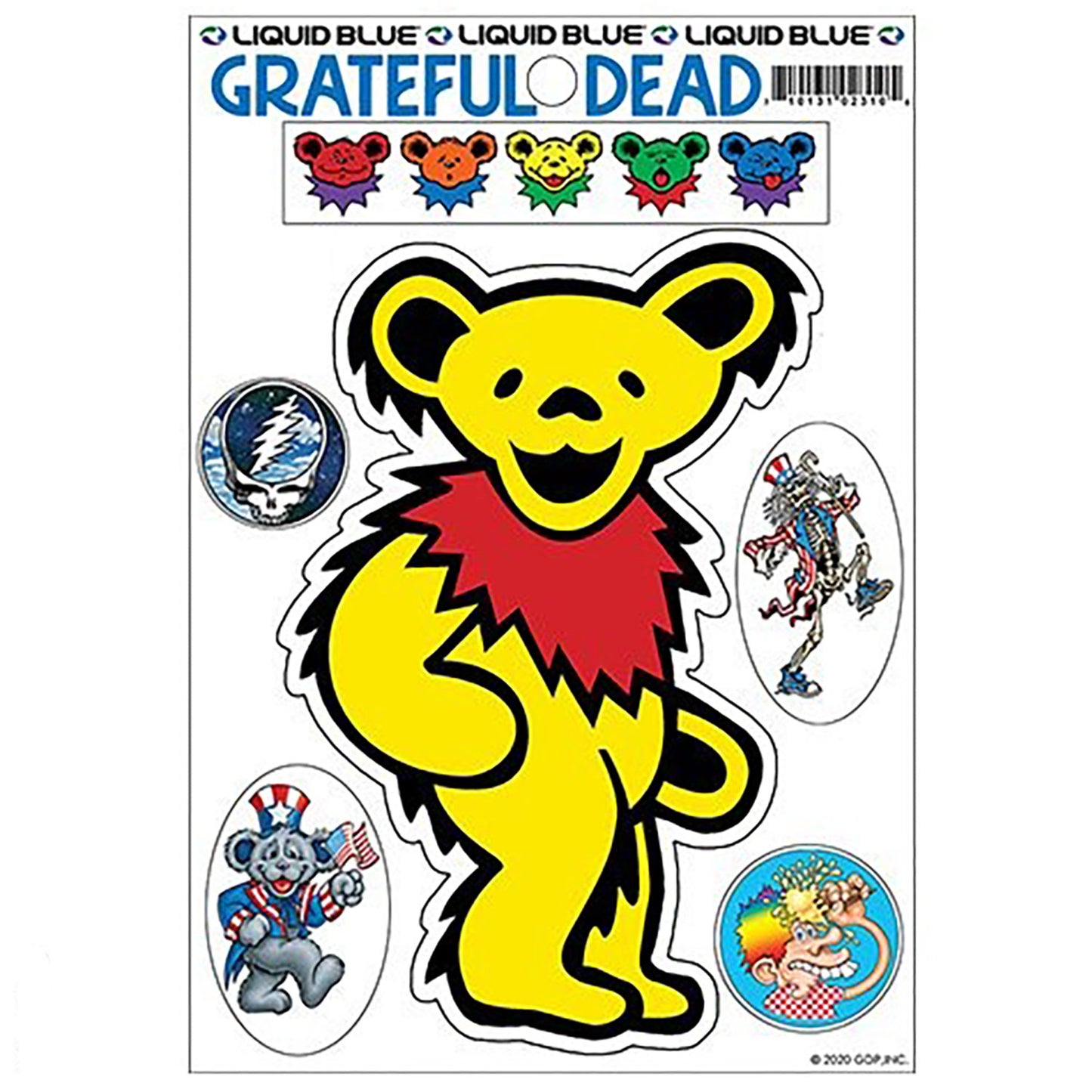 Yellow Bear Diecut Sticker Set