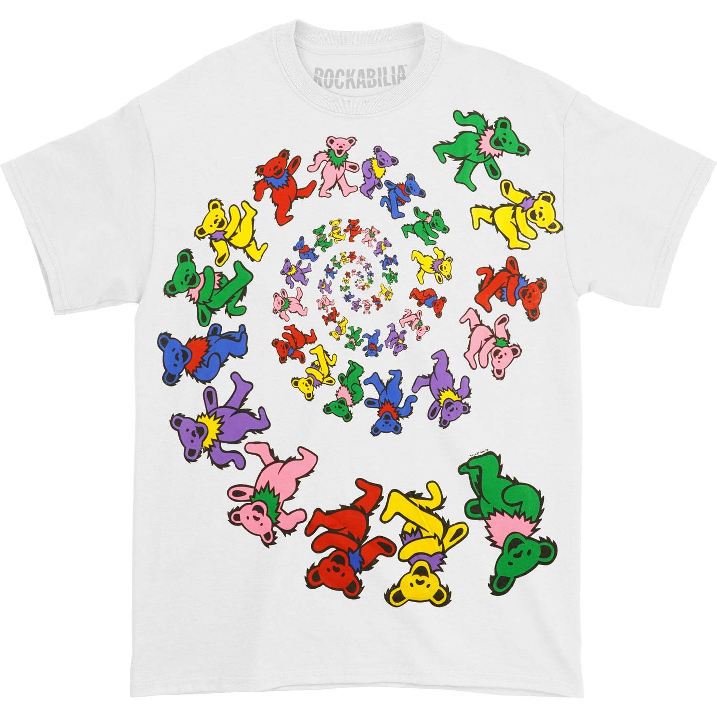 Grateful Dead Spiral Bears T-shirt