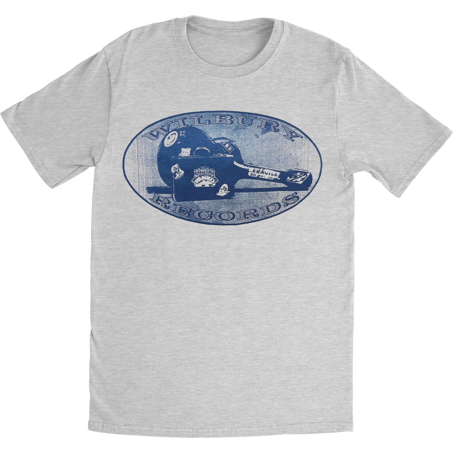 Traveling Wilburys Wilbury Records Slim Fit T-shirt Front