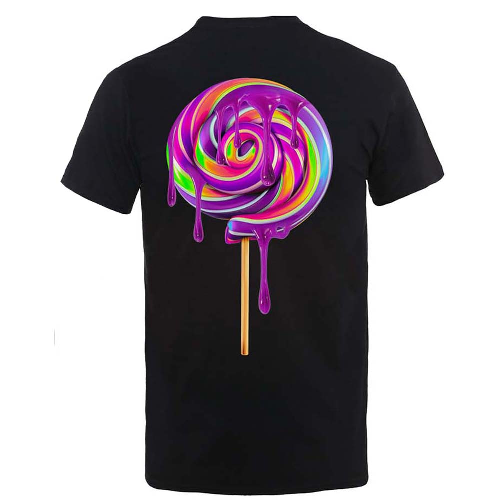Young Thug Slime Pop-Up (Back Print) Slim Fit T-shirt Back