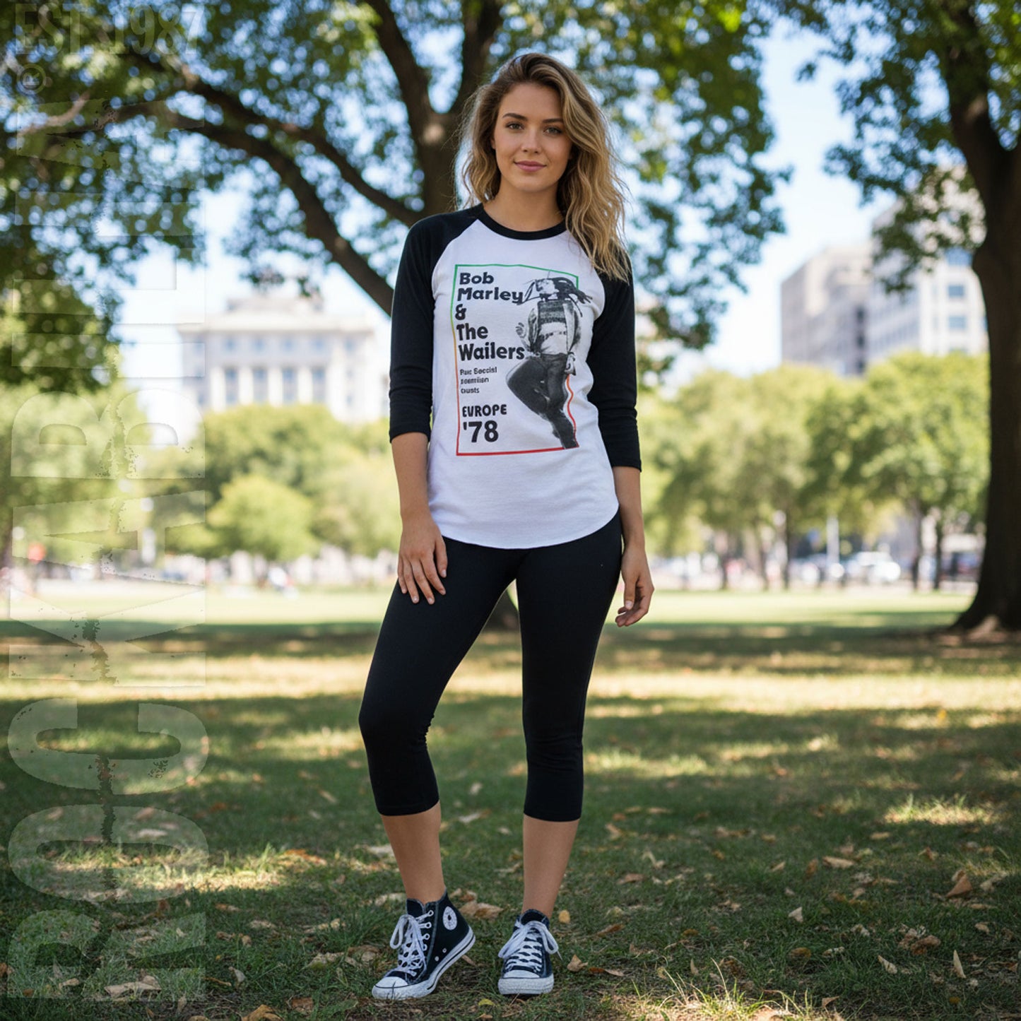 Europe '78 Raglan Junior Top