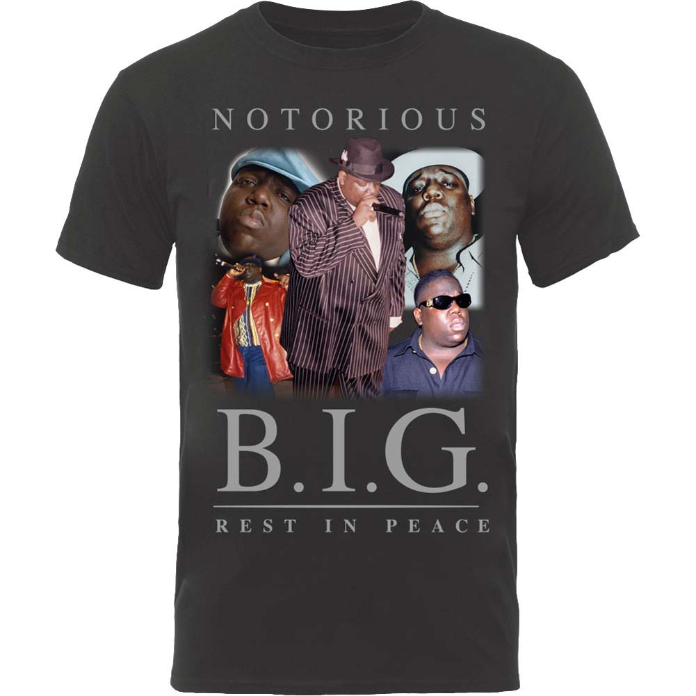 Notorious B.I.G. Collage Slim Fit T-shirt Front