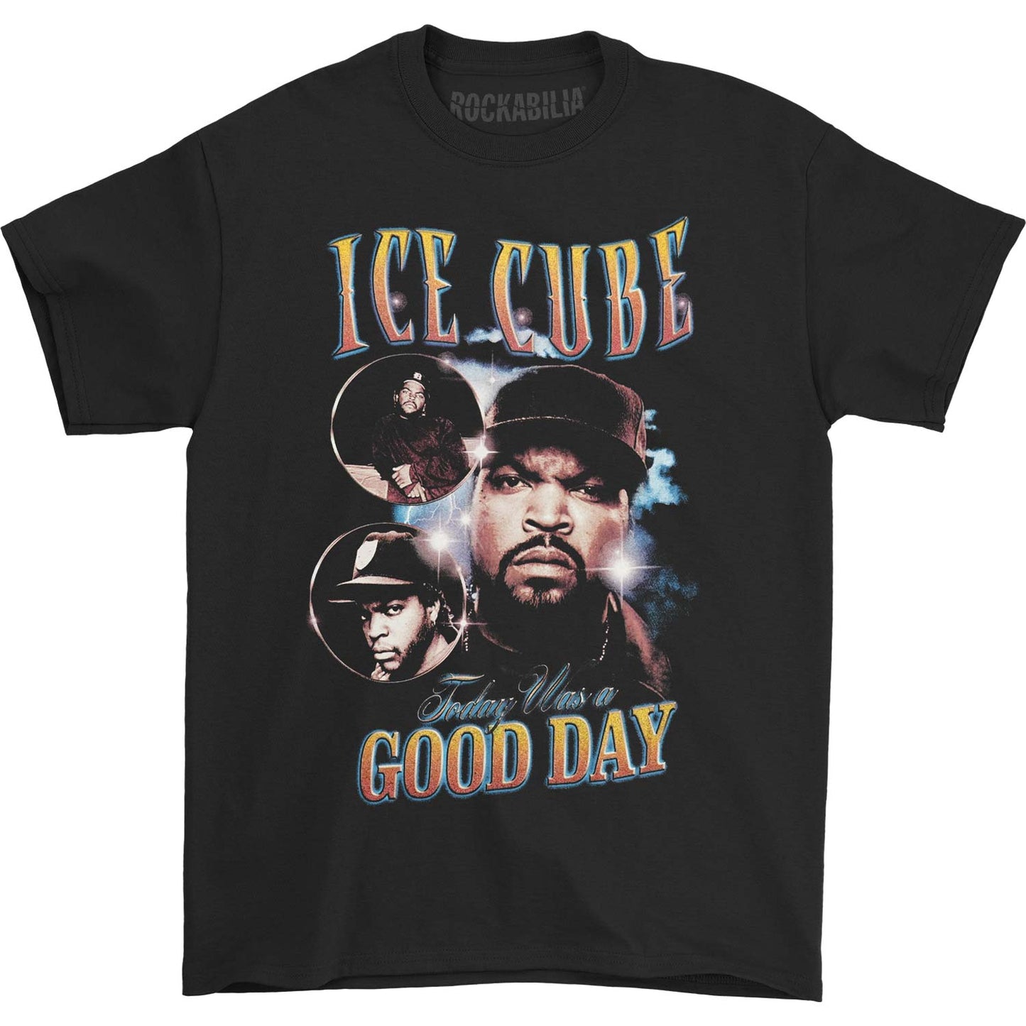 Ice Cube Good Day Photo Collage T-shirt Front