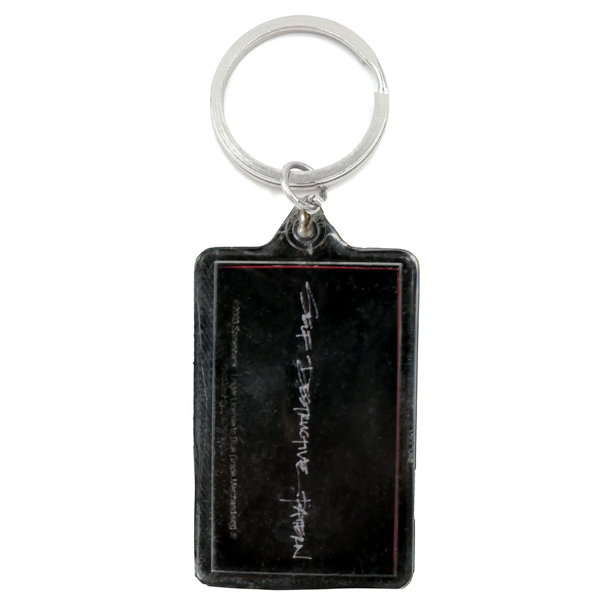 Spineshank Metal Key Chain Back