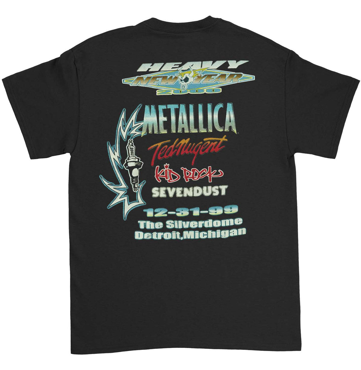 Metallica T-shirt Back