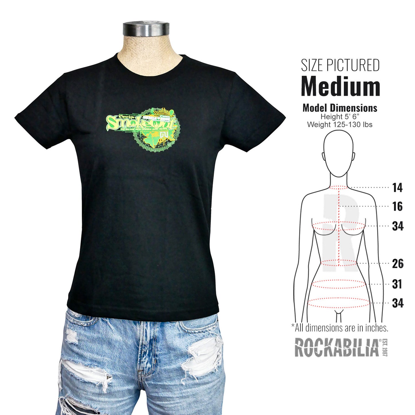 Smoke Out Festival Junior Top