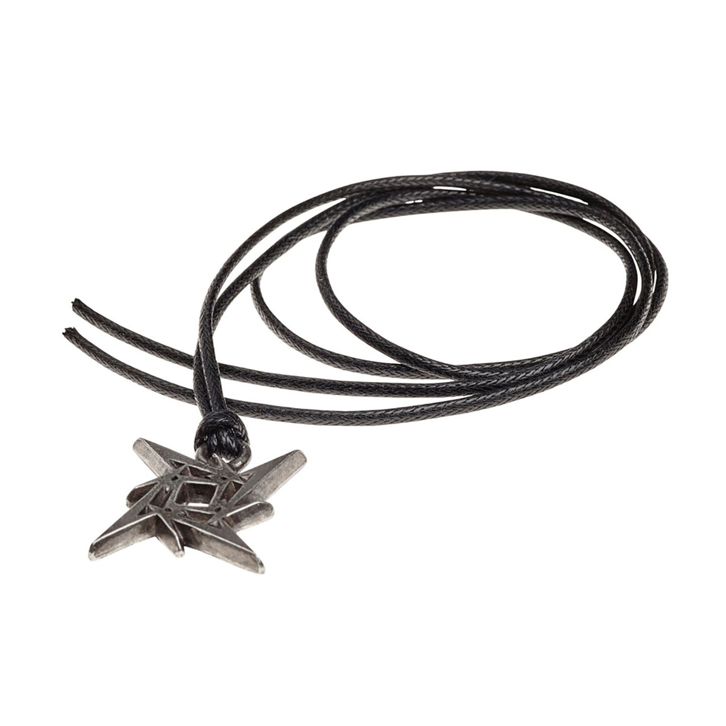 Metallica Ninja Star Pendant Necklace Back