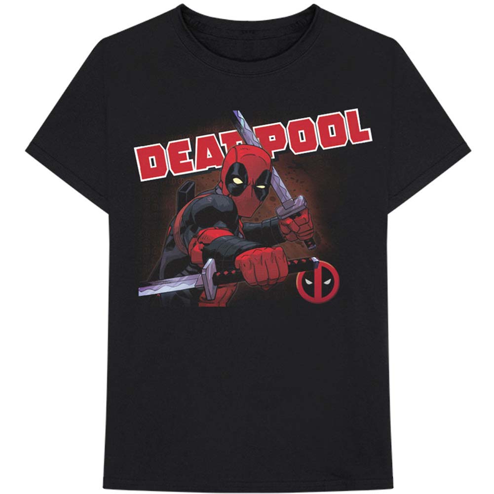 Deadpool Cover Slim Fit T-shirt Front
