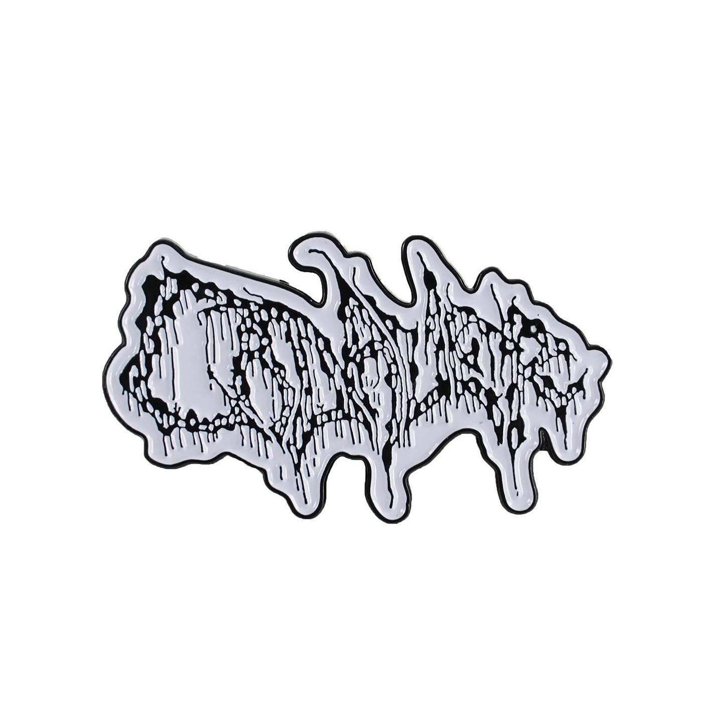 Cadaver Logo Pewter Pin Badge