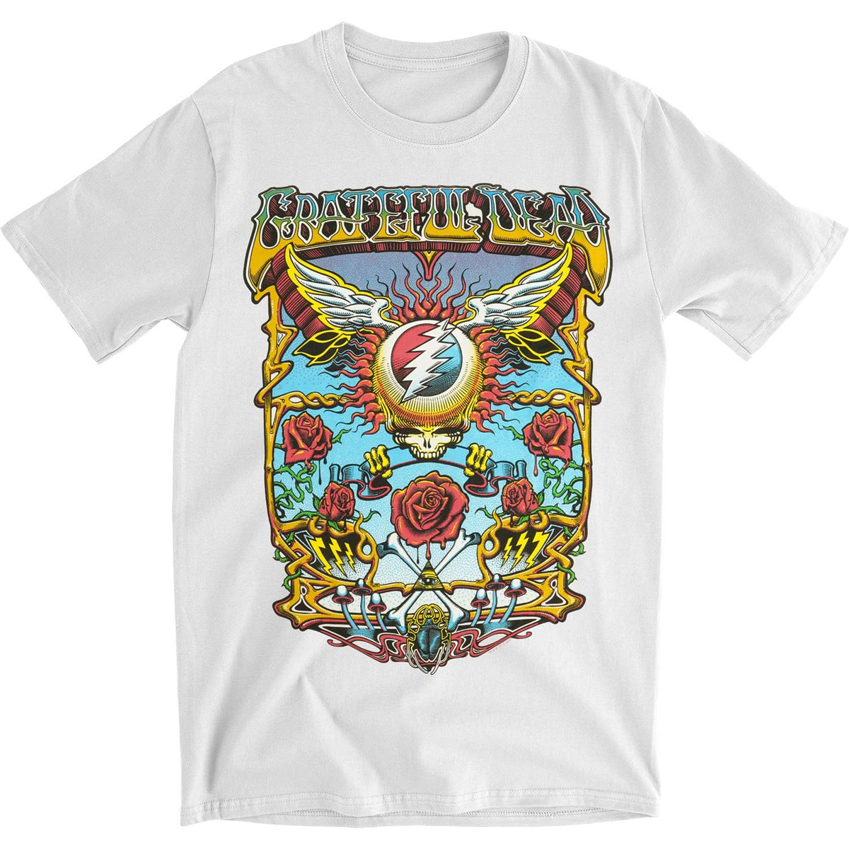 Grateful Dead Flying SYF Slim Fit T-shirt Front