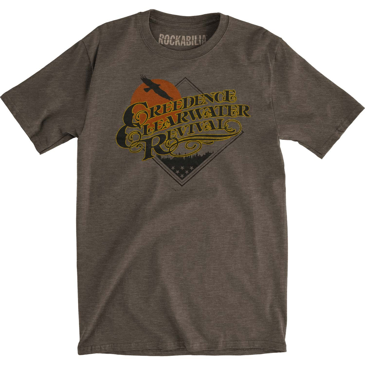 Creedence Clearwater Revival Bayou Country Slim Fit T-shirt Front