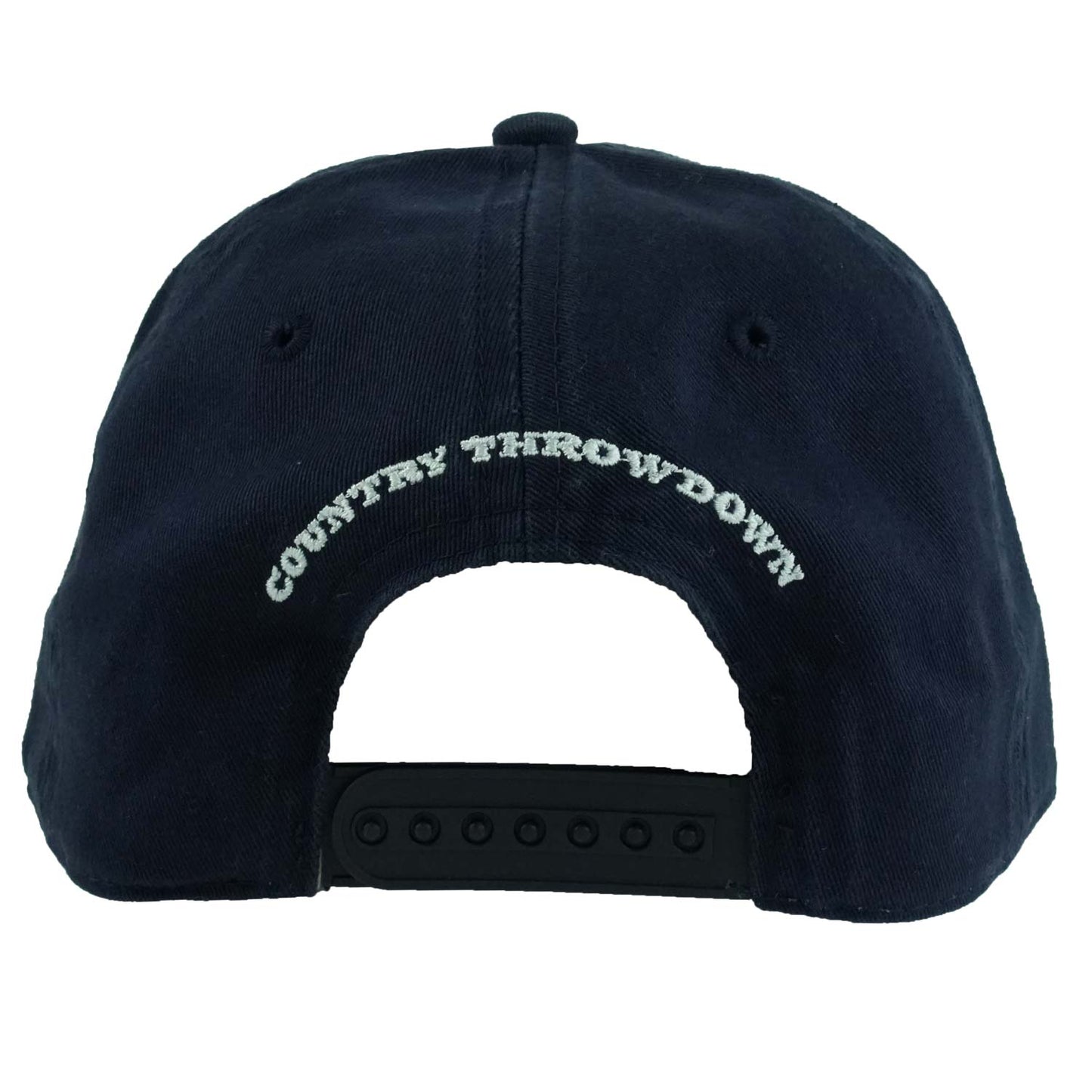 Country Throwdown Logo & Artwork Cloth Patch Baseball Cap Back