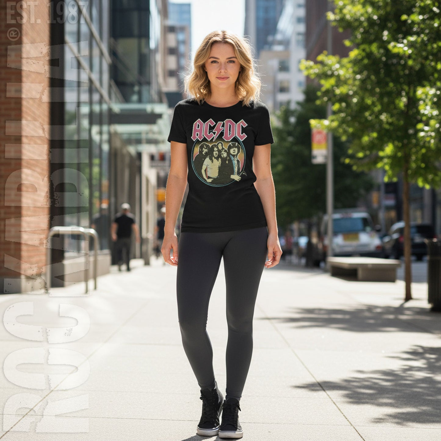 ACDC Aquatint Junior Top