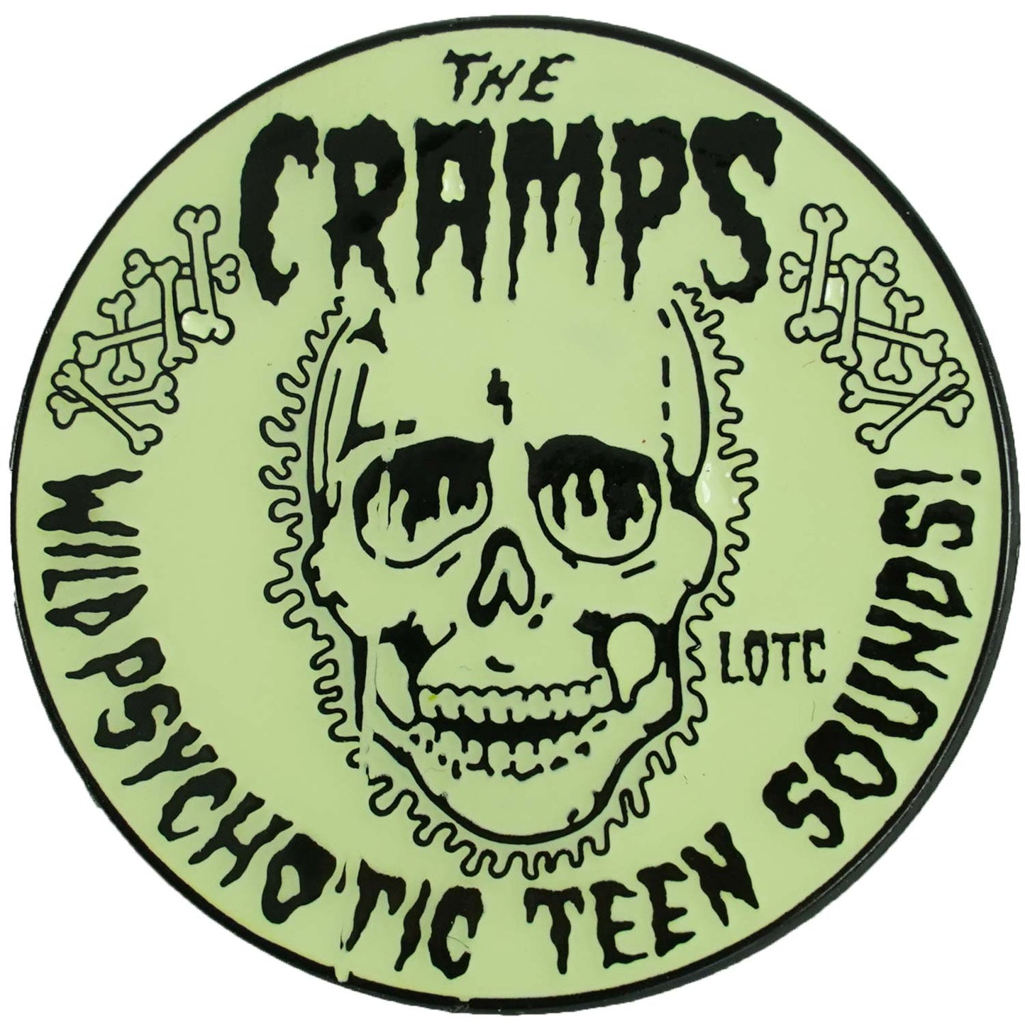 Cramps Wild Psychotic Teen Sounds Enamel Pin Pewter Pin Badge