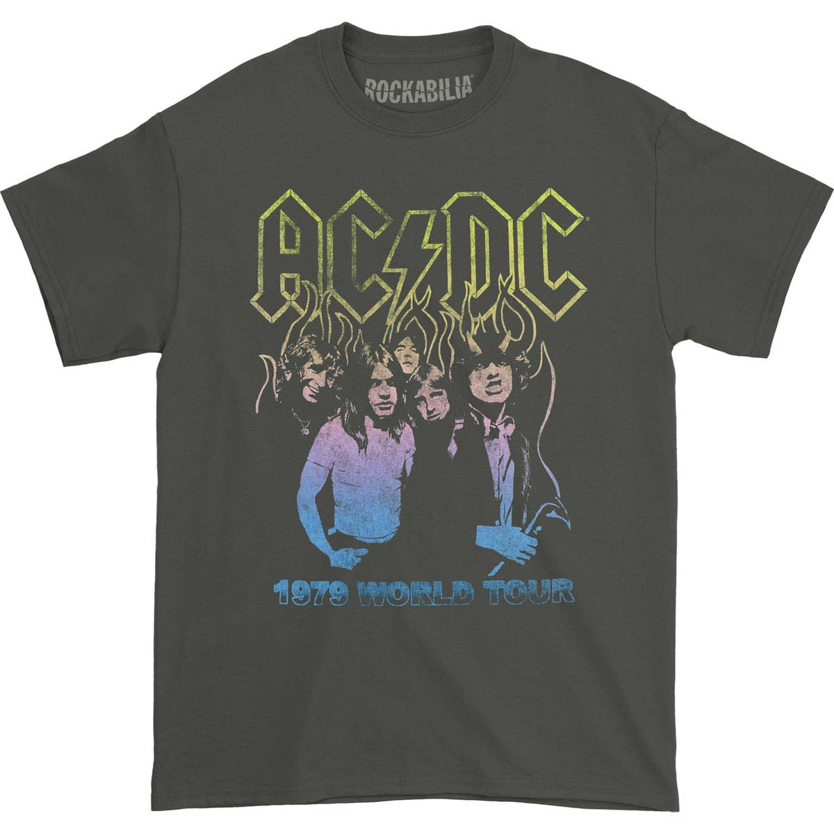 AC/DC ACDC On Fire T-shirt Front