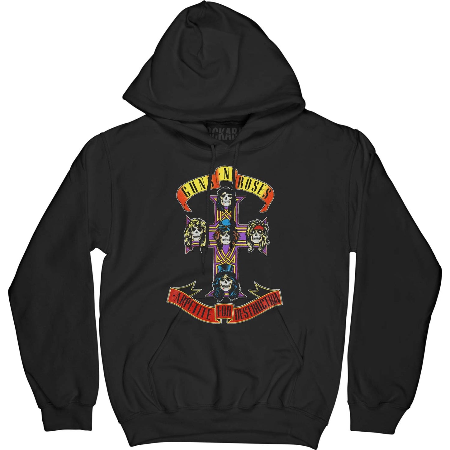 Guns N Roses Appetite for Destruction Hooded Sweatshirt Front