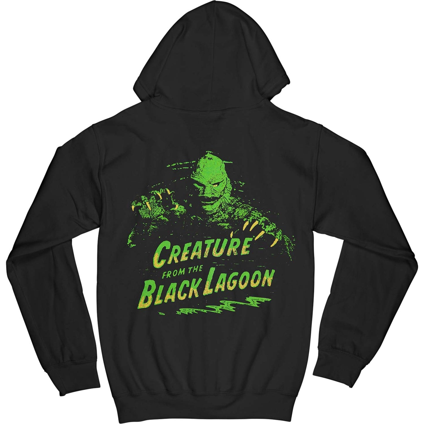 Creature From The Black Lagoon Creature Hoodie by Rock Rebel Zippered Hooded Sweatshirt