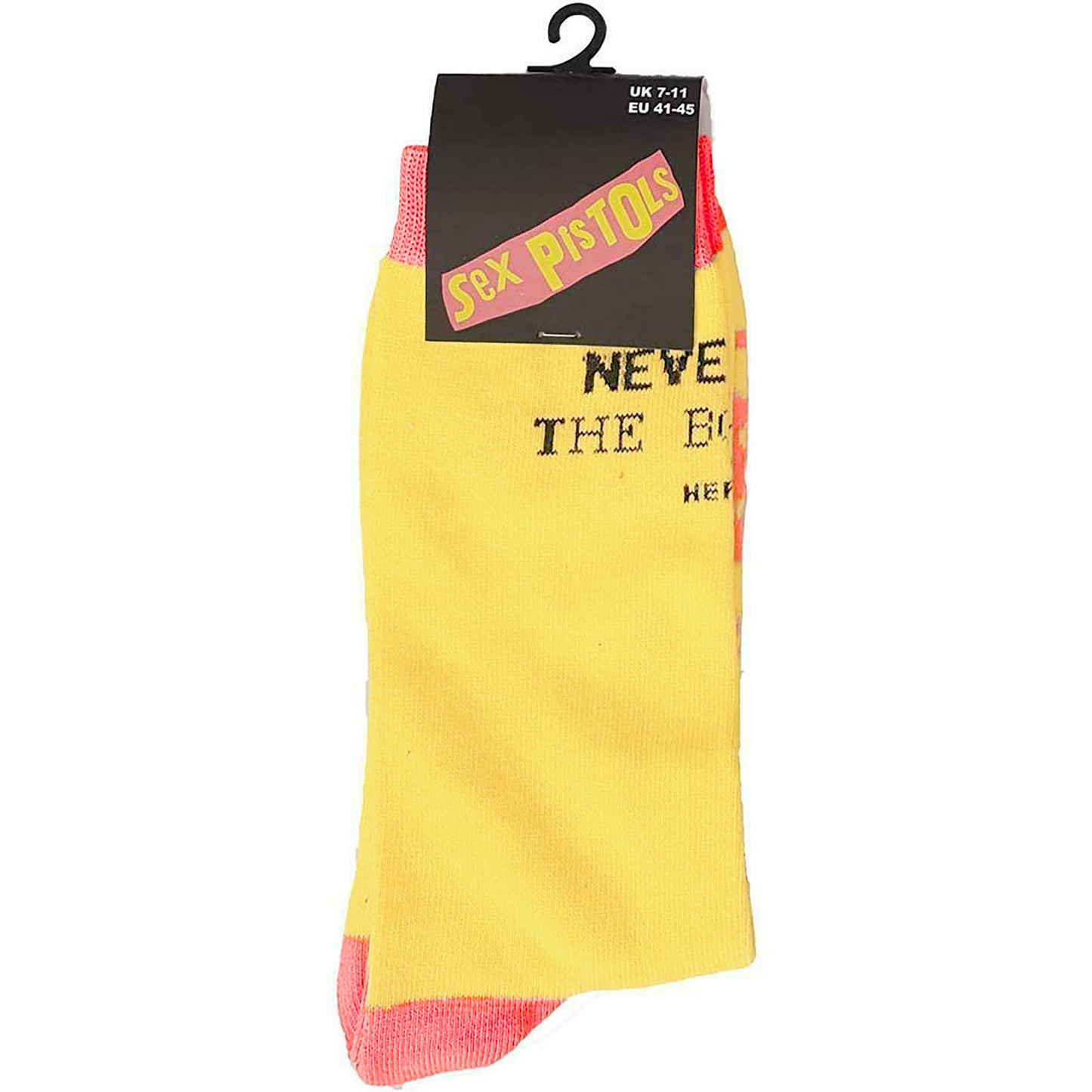 Sex Pistols Never Mind the Bollocks (Size 8 - 12) Socks Back