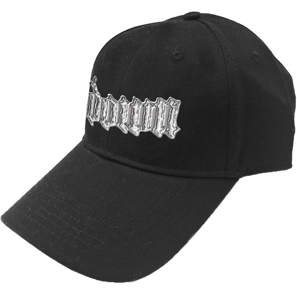Down Sonic Silver Logo Baseball Cap Front
