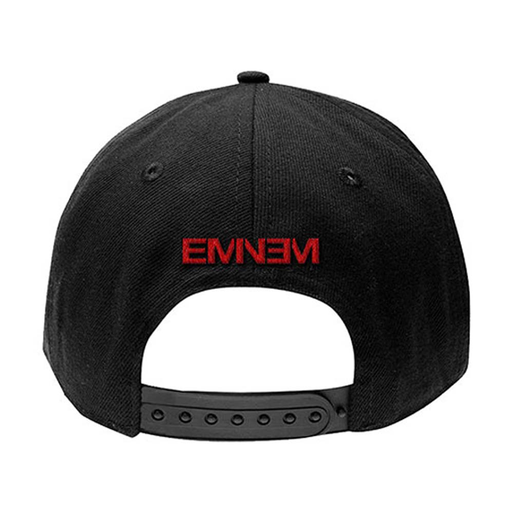 Eminem Reverse E Snapback Baseball Cap Back