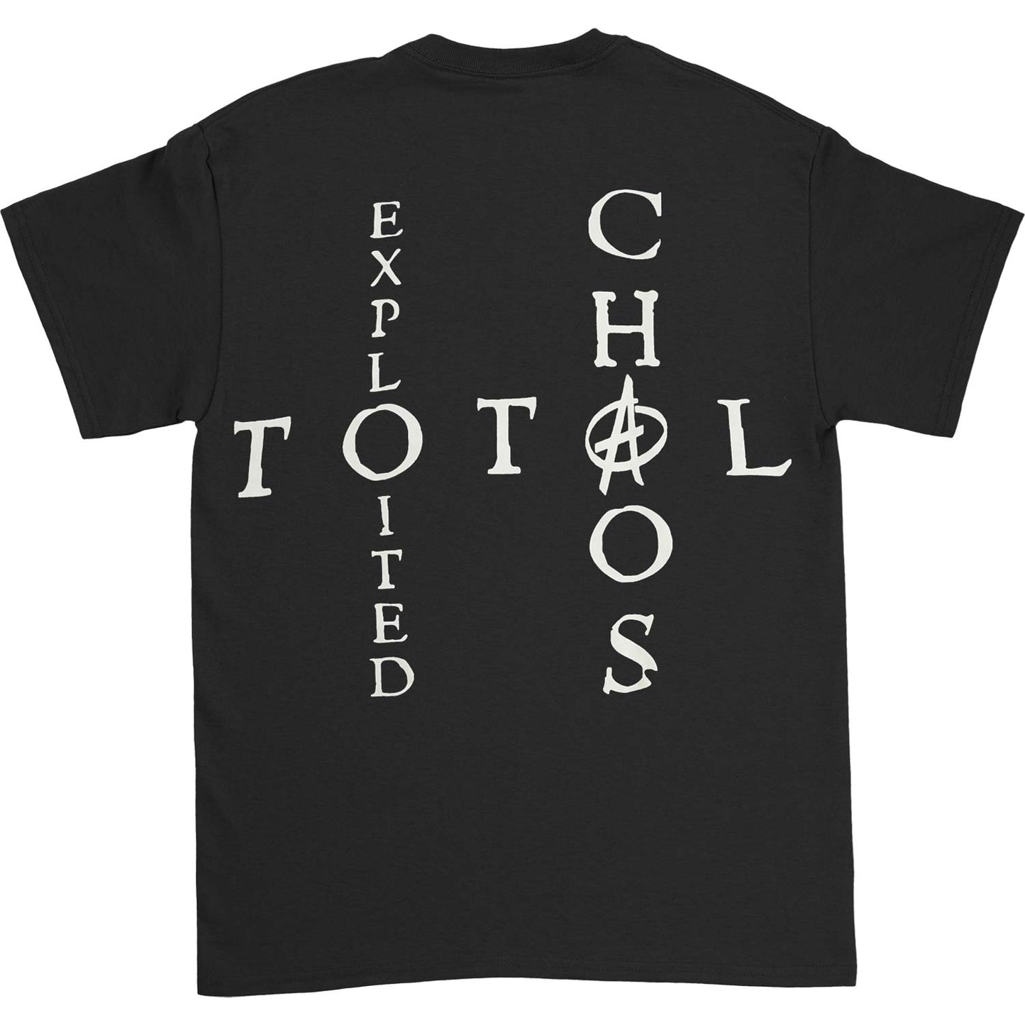 Exploited Total Chaos T-shirt Back