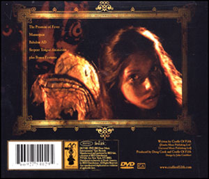 Cradle Of Filth DVD Back